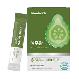 Bionherb Bitter Melon Pill 30 Sticks 100% Korean Seedless Mini Pills _ Made in KOREA